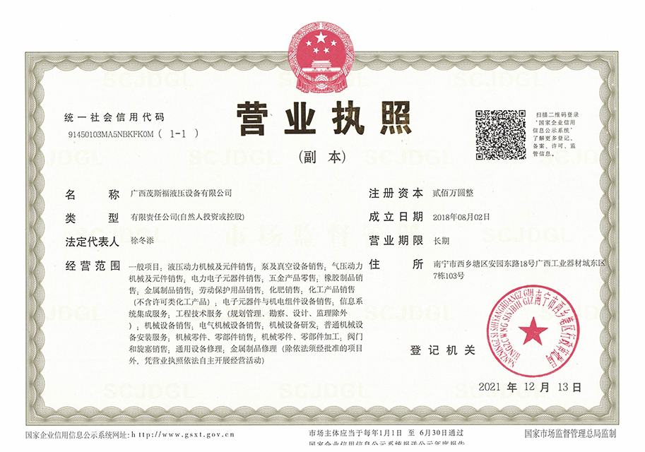 河南營業(yè)執(zhí)照