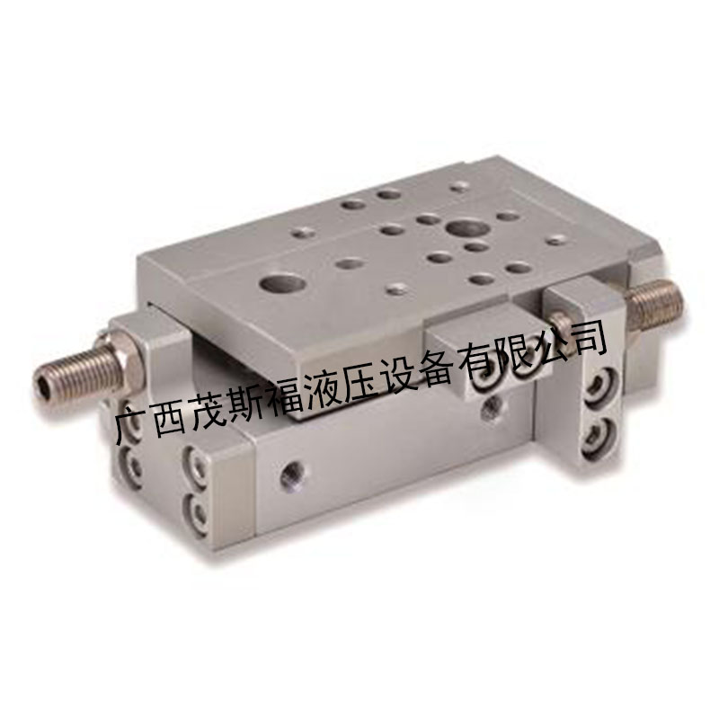 亞德客AirTAC HLQ精密滑臺氣缸 雙軸循環(huán)滾珠型HLQ12X100-S-B 